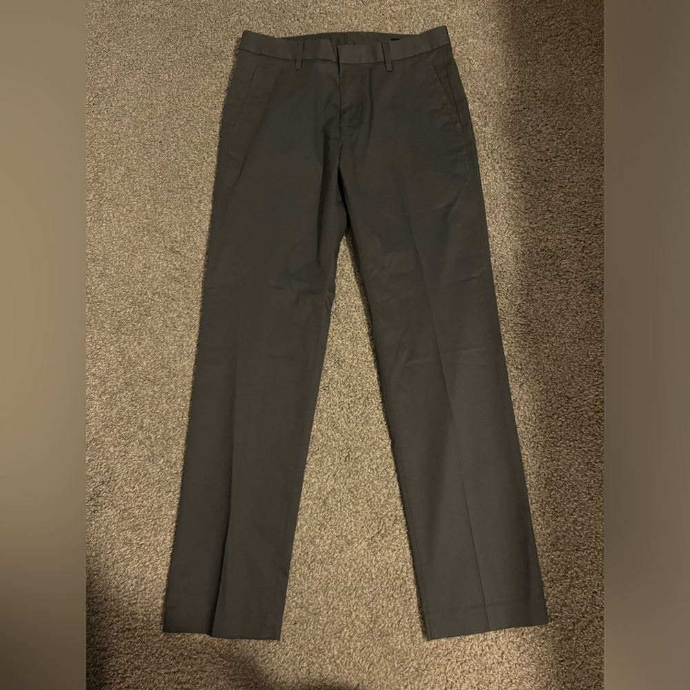 men’s dark grey weekday slacks slim fit bonobos w29 l30